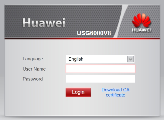 USG6000V8 防火墙使用说明
